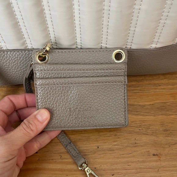 Martha Stewart Shoulder asking Bag Purse Cream Wallet - Picture 5 of 6